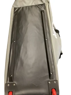 Used Rawlings CATCHERS WHEELED BAG BB/SB Team Wheeled Bag Grey