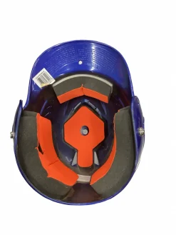 Used Rawlings CFBHN-R2 Batting Helmet No Mask Royal Blue One Size