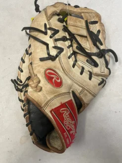 Used Rawlings CGEFB13CB BB/SB First Base LH Throw Tan 13"