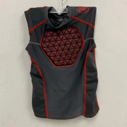 Used Rawlings CHEST PROTECTOR FB Top Youth Red SM