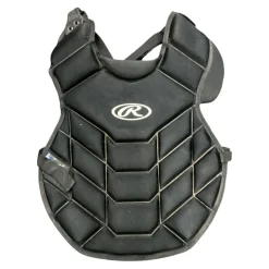 Used Rawlings CHEST PROTECTOR Catchers Chest Protector Black Youth