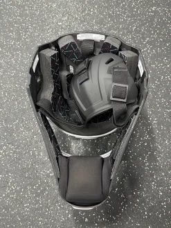 Used Rawlings CHVEL2-JR-REVA Catchers Helmet w/Mask Black One Size