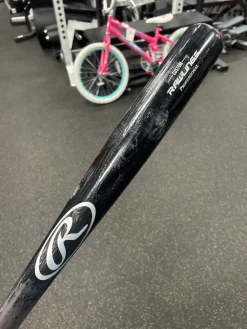 Used Rawlings CUSTOM RAWLINGS PRO ASH BB/SB Wood Bat 33 1/2
