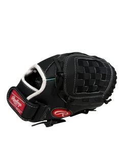 Used Rawlings FAST PITCH FP110MT RH Throw Fastpitch Softball Glove Black 11" - Like New