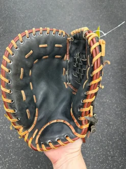 Used Rawlings FIRST BASE MITT BB/SB First Base LH Throw Black 13