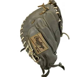 Used Rawlings GGEFPCM33HGW BB/SB Catchers RH Throw Grey 33