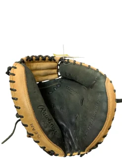 Used Rawlings GG ELITE 32.5 BB/SB Catchers RH Throw Black 32 1/2"