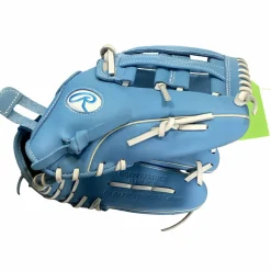 Used Rawlings GG ELITE 12 1/4 BB/SB Glove RH Throw Carolina Blue 12 1/4