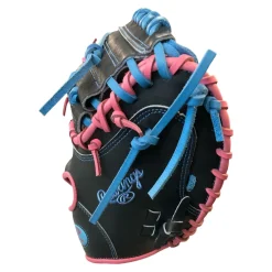 Used Rawlings HEART OF THE HIDE BB/SB Catchers RH Throw Black 34