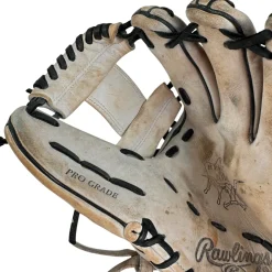Used Rawlings HEART OF THE HIDE PRO715SB-2GW Fastpitch Glove RH Throw 11.75