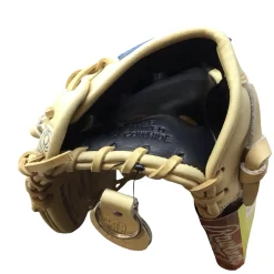 Used Rawlings HEART OF THE HIDE PRO204SB-2CC RH Throw Fastpitch Gloves Tan 11 1/2" NEVER USED