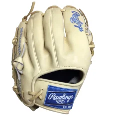 Used Rawlings HEART OF THE HIDE PRO204SB-2CC RH Throw Fastpitch Gloves Tan 11 1/2