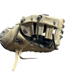 Used Rawlings HEART OF THE HIDE BB/SB First Base RH Throw White 12 1/2"