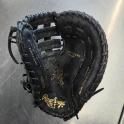 Used Rawlings HEART OF THE HIDE 1ST BASE BB/SB First Base RH Throw Black 12 1/2