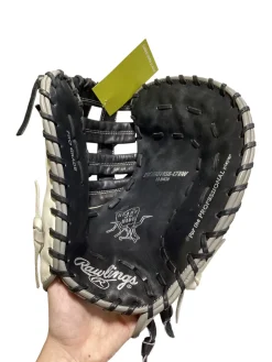 Used Rawlings HEART OF THE HIDE BB/SB First Base RH Throw White 13