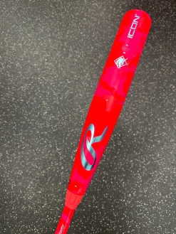 Used Rawlings ICON ELECTRIC UNICORN BBCOR 33/30 -3 Bat