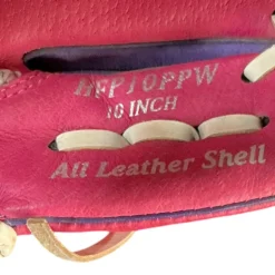 Used Rawlings 10IN RAWLINGS HIGHLIGHT FP GLV RH Throw Fastpitch Gloves Pink 10"