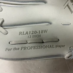 Used Rawlings Liberty Advanced RLA120-18W LH Throw Fastpitch Gloves White 12"