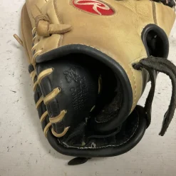 Used Rawlings Liberty Advanced RLA125FS LH Throw Fastpitch Gloves Black And Natural 12 1/2"