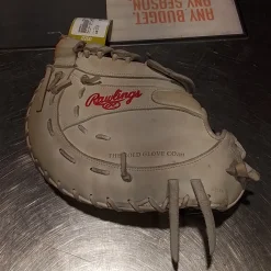 Used Rawlings LIBERTY ADVANCED BB/SB First Base RH Throw White 13"