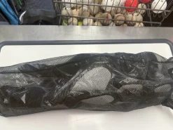 Used Rawlings MACH SERIES SHINGUARDS Catchers Leg Guards Black Intermed