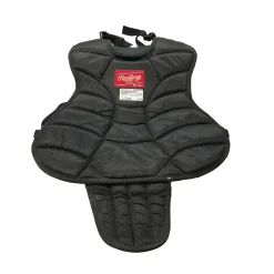 Used Rawlings 12P AGES 10-14 Catchers Chest Protector Black Intermed