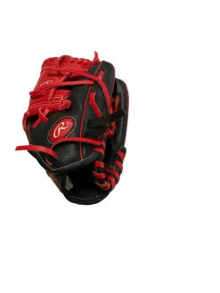 Used Rawlings PLAYERS SERIES BB/SB Glove RH Throw Black 10"