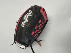 Used Rawlings PL950BP BB/SB Glove RH Throw Pink 9 1/2"
