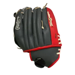 Used Rawlings PL115G BB/SB Glove LH Throw Grey 11 1/2"