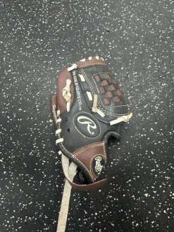 Used Rawlings PL90MB BB/SB Glove LH Throw Brown 9"