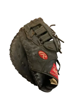 Used Rawlings PREMIUM SERIES BB/SB First Base LH Throw Black 12 1/2