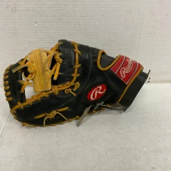 Used Rawlings PRO-FBF BB/SB First Base LH Throw Black 13"
