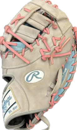 Used Rawlings PRORDCT-10CBP HEART OF THE HIDE BB/SB First Base RH Throw Royal Blue 13"