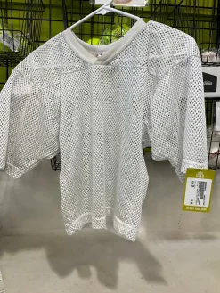 Used Rawlings RAWLINGS PRACTICE JERSEY FB Top Adult White SM