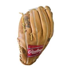 Used Rawlings RBG 4 RHT GLOVE BB/SB Glove RH Throw Brown 13"
