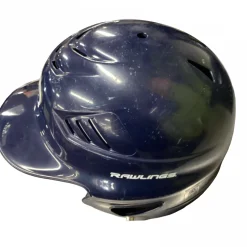 Used Rawlings RCFH Batting Helmet No Mask Navy Blue Fits all
