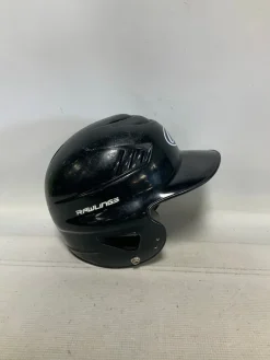 Used Rawlings RCFH Batting Helmet No Mask Black SM