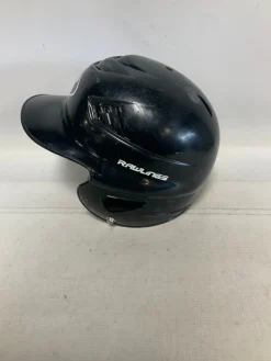 Used Rawlings RCFH Batting Helmet No Mask Black SM