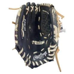 Used Rawlings REMIX BB/SB Glove LH Throw Black 10 1/2"