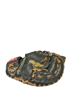 Used Rawlings RENEGADE 1B BB/SB First Base LH Throw Black 12 1/2