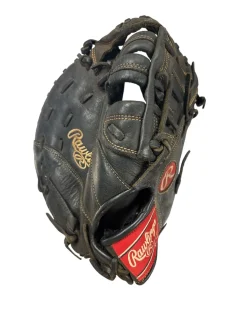 Used Rawlings RENEGADE BB/SB First Base RH Throw Black 11 1/2"