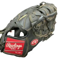 Used Rawlings RENEGADE BB/SB First Base RH Throw Black 11 1/2"