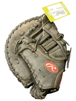 Used Rawlings RENEGADE R115FBM BB/SB First Base LH Throw Black 11 1/2"