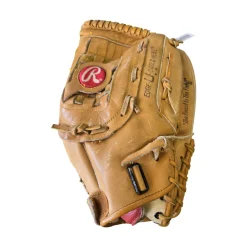 Used Rawlings RMG134T RHT GLOVE BB/SB Glove RH Throw Brown 13 1/2"