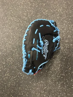 Used Rawlings R9 R9DCT-10BCB 1B MITT NWOT BB/SB First Base RH Throw Black 13"
