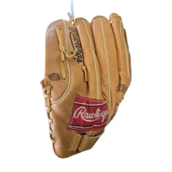 Used Rawlings RSG1 RHT GLOVE BB/SB Glove RH Throw Brown 13 1/2"