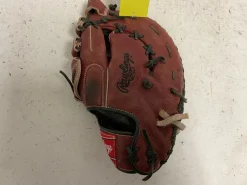 Used Rawlings RTD Series RTD1BP Baseball First Base LH Throw Maroon 13"