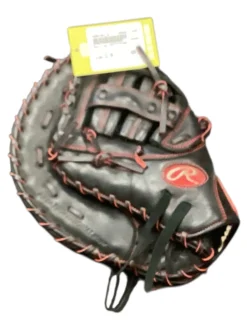 Used Rawlings R9YPTFM16B BB/SB First Base LH Throw Black 12"