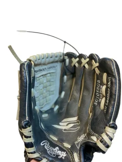 Used Rawlings SC105BGB BB/SB Glove RH Throw Black 10 1/2"
