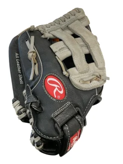 Used Rawlings SC110BGH BB/SB Glove LH Throw Black 11"